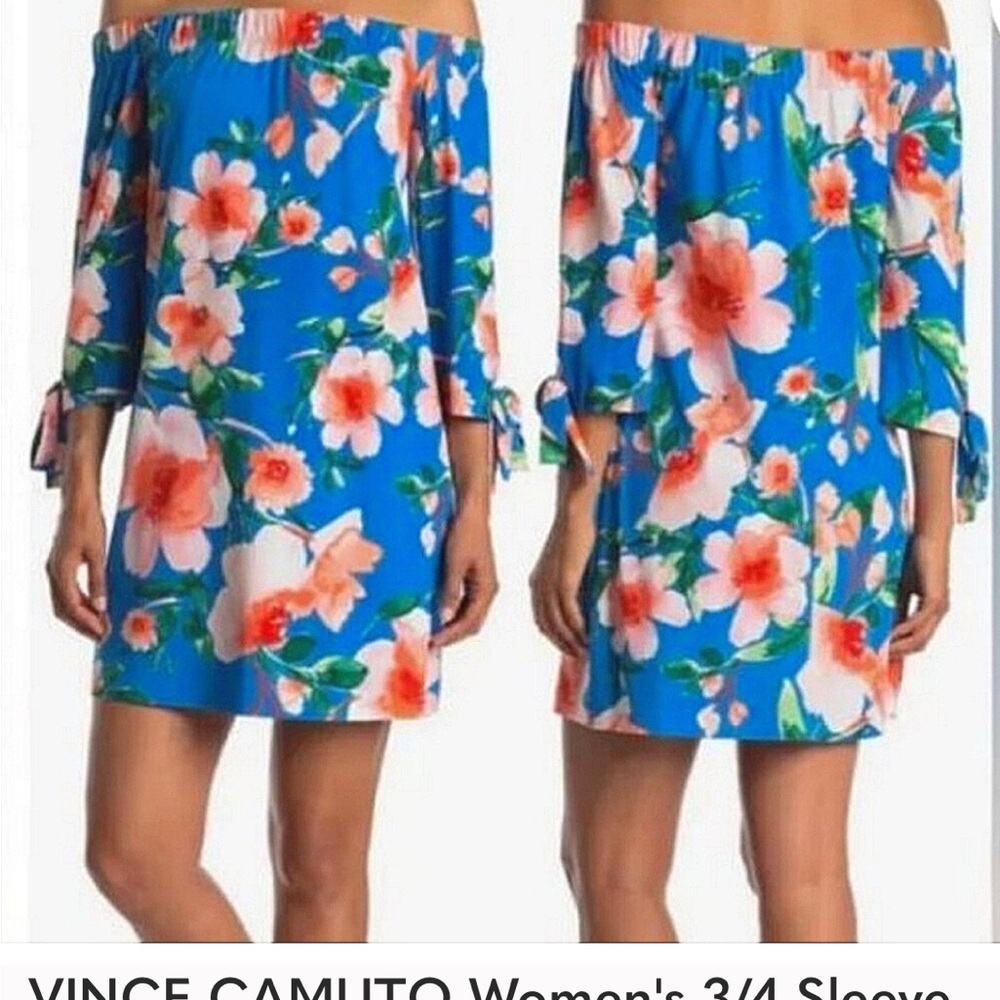 Vince Camuto Pink Mini Dress with Elegant Design